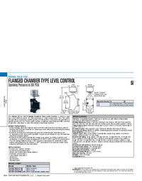 Thumbnail of document Data Sheet - 102 Flanged Chamber Type Level Control